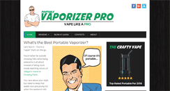Desktop Screenshot of portablevaporizerpro.com